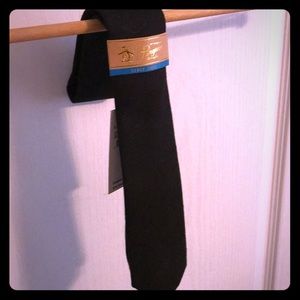 NWT! Penguin Black Skinny Tie